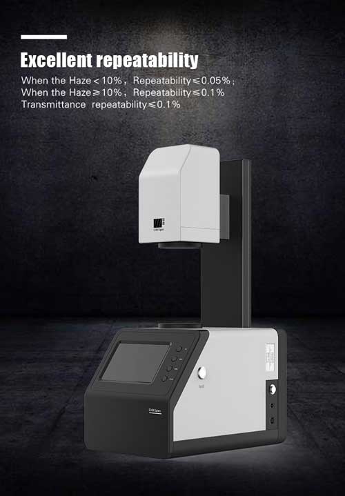透明なTPUのフィルムの小型霞の測定システムの測定の伝送そして霞