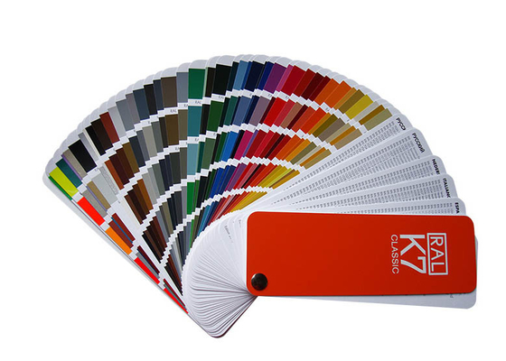 RAL色の材料見本のペンキ タイプ環境の友好的な材料