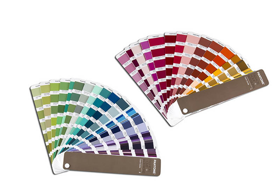 TPX / TPG Pantone Color Swatches Each Color Displayed With Coordinating Numbers